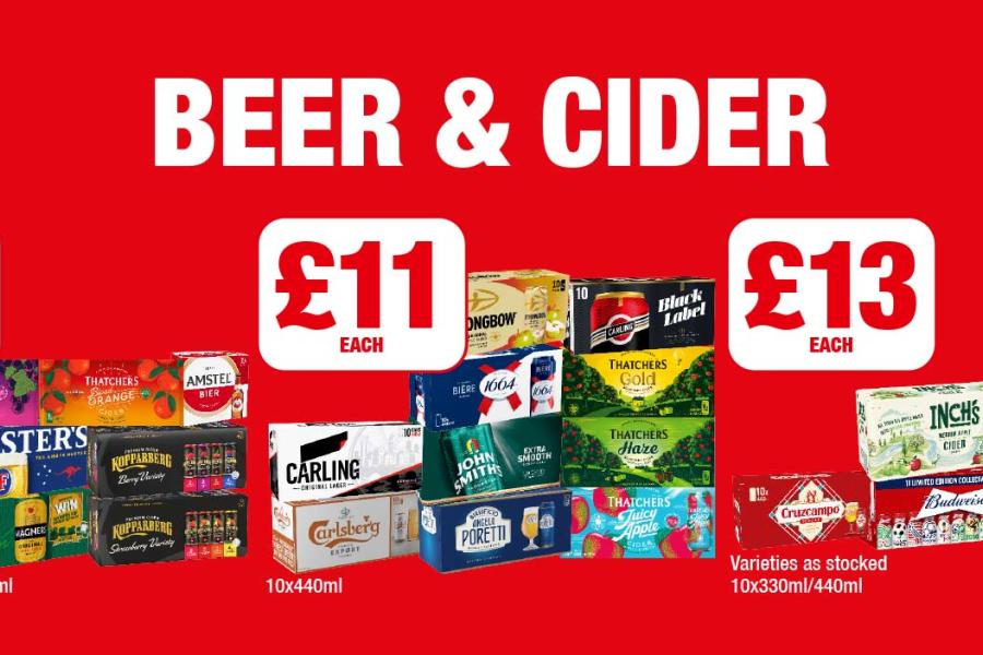 NP9 26 Beer & cider