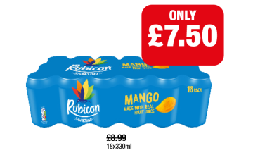 Rubicon Mango - Now Only £7.50 at Family Shopper