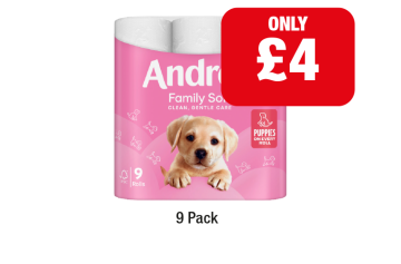 Andrex Family Soft - Now Only £4 at Family Shopper