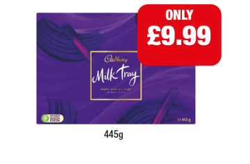 Cadbury Milk Tray - Now Only £9.99 at Family Shopper