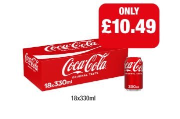 Coca Cola Original - Now Only £10.49 at Family Shopper