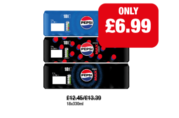 Pepsi, Max, Cherry - Now Only £6.99 at Family Shopper