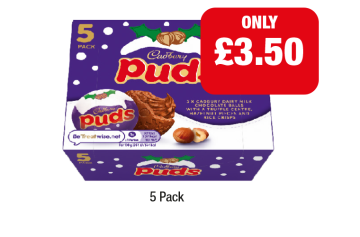 Cadbury Puds - Now Only £3.50 at Family Shopper
