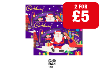Cadbury Selection Box - Any 2 for £5 at Family Shopper