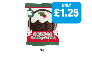 Christmas Pudding Cookie - Now Only £1.25 at Family Shopper