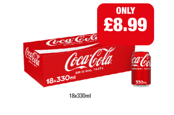 Coca Cola - Now Only £8.99 at Family Shopper