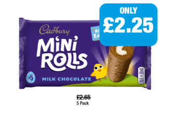 Mini Rolls - Now Only £2.25 at Family Shopper