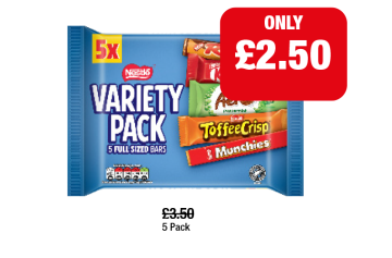 Nestle Variety Pack - Now Only £2.50 at Family Shopper