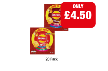 Walkers Variety Pack Meaty, Classic - Now Only £4.50 at Family Shopper