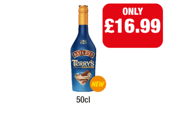 Baileys Terry's Chocolate Orange - Now Only £16.99 at Family Shopper