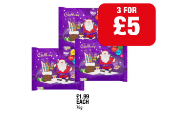 Cadbury Selection - Any 3 for £5 at Family Shopper