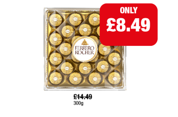 Ferrero Rocher - Now Only £8.49 at Family Shopper