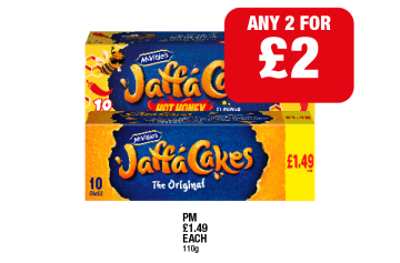 Jaffa Cakes, Hot Honey - Any 2 for £2 at Family Shopper