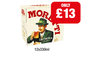 Moretti - Now Only £13 at Family Shopper