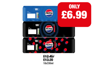 Pepsi, Max, Cherry - Now Only £6.99 at Family Shopper