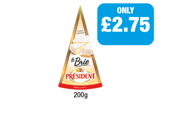 President Le Brie - Now Only £2.75 at Family Shopper