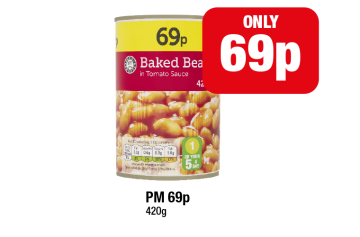 Baked Beans - Now Only 69p at Family Shopper
