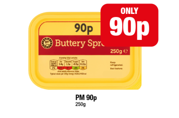 Buttery Spread - Now Only 90p at Family Shopper