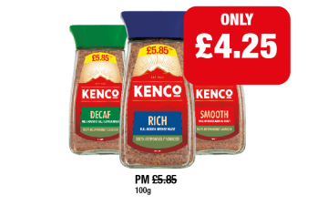 Kenco Decaf, Rich, Smooth - Now Only £4.25 at Family Shopper