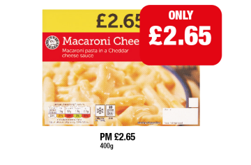Macaroni Cheese - Now Only £2.65 at Family Shopper