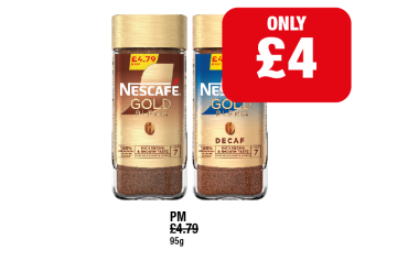 Nescafe Gold, Decaf - Now Only £4 at Family Shopper