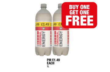 Original Energy Drink - Buy 1 Get 1 FREE at Family Shopper