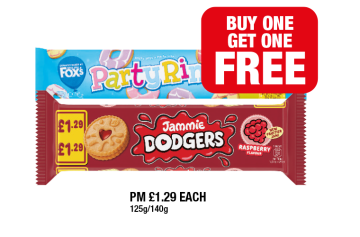 Party Rings, Jammie Dodgers - Buy 1 Get 1 FREE at Family Shopper