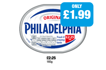 Philadelphia - Now Only £1.99 at Family Shopper