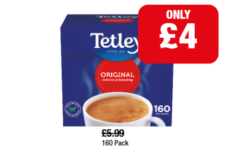 Tetley - Now Only £4 at Family Shopper
