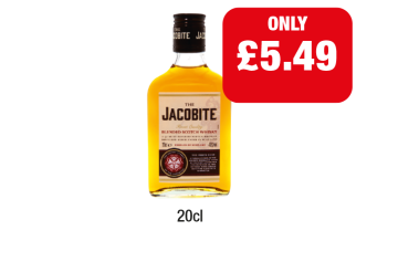 The Jacobite Whiskey - Now Only £5.49 at Family Shopper