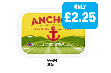 Anchor Spreadable - Now Only £2.25 at Family Shopper