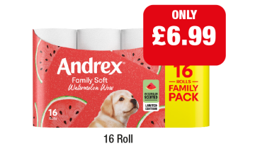 Andrex Family Soft - Now Only £6.99 at Family Shopper