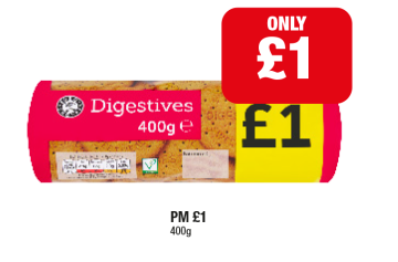 Digestives - Now Only £1 at Family Shopper