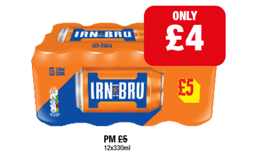 Irn Bru - Now Only £4 at Family Shopper