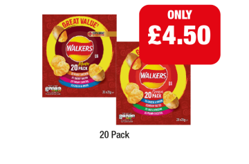 Walkers Multipack Meaty, Classic - Now Only £4.50 at Family Shopper
