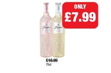 MEGA DEALS: Freixenet Italian Rosé, Pinot Grigio - Now Only £7.99 each at Family Shopper