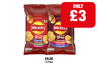 Walkers Variety Pack Classic, Meaty - Now Only £3 at Family Shopper