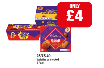 Cadbury Creme Egg, Caramel, Biscoff - Now Only £4 at Family Shopper