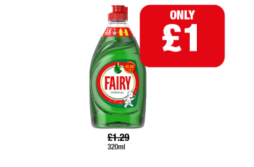 Fairy Original - Now Only £1 at Family Shopper