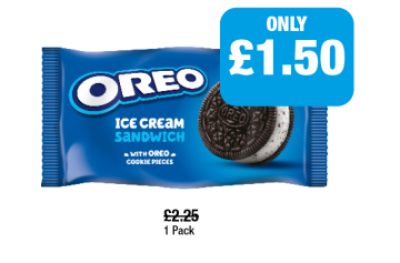 Oreo Ice Cream Sandwich - Now Only £1.50 at Family Shopper