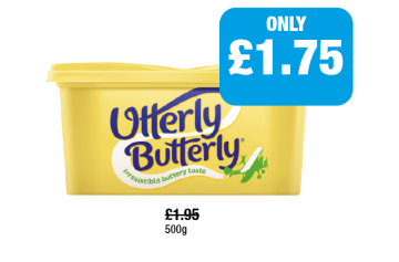 Utterly Butterly - Now Only £1.75 at Family Shopper