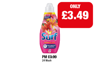 Surf Tropical Lily - Now Only £3.49 at Family Shopper