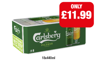 Carlsberg - Now Only £11.99 at Family Shopper