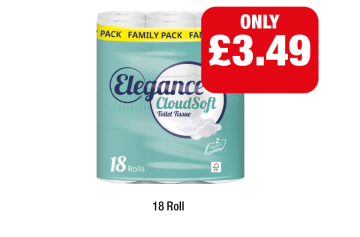 Elegance Cloudsoft - Now Only £3.49 at Family Shopper