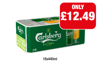 Carlsberg - Now Only £12.49 at Family Shopper