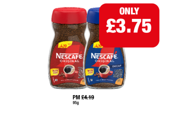 Nescafe, Decaf - Now Only £3.75 at Family Shopper