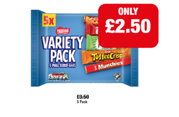 Nestle Variety Pack - Now Only £2.50 at Family Shopper