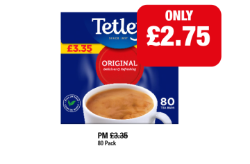 Tetley - Now Only £2.75 at Family Shopper