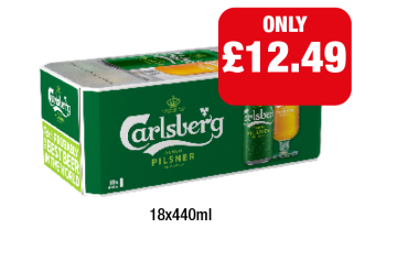 Carlsberg - Now Only £12.49 at Family Shopper