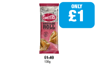 Ginsters Sausage Roll - Now Only £1 at Family Shopper